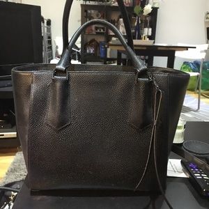 Dagne Dover Mini (Midi) in Onyx Stingray